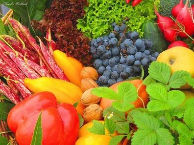 Obst, Gemüse und Kräuter sind der Schlüssel zu einer guten Potenz. 